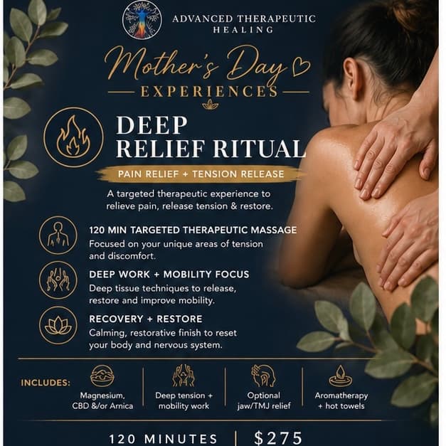 Deep Relief (Mother’s Day) at Advanced Therapeutic Healing in Fort Myers, FL