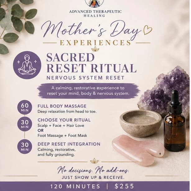 Sacred Reset (Mother’s Day) at Advanced Therapeutic Healing in Fort Myers, FL
