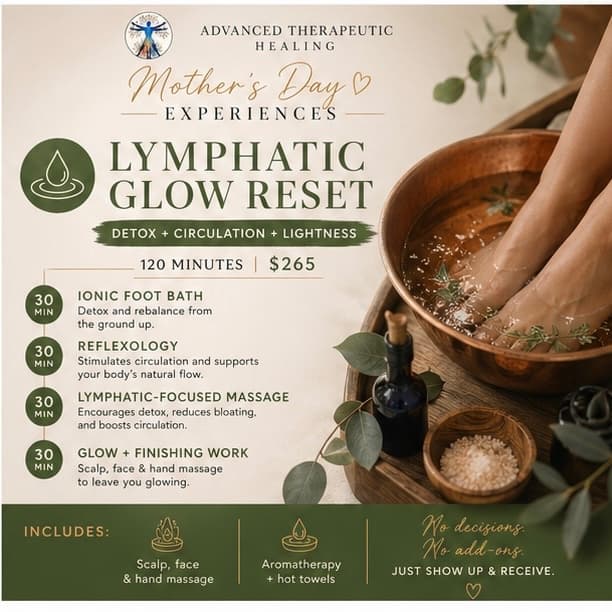 Lymphatic Glow (Mother’s Day) at Advanced Therapeutic Healing in Fort Myers, FL
